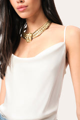 Silk Draped Camisole | Elie Tahari FRESH PEARL