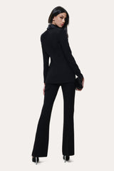 Roxy Japanese Crepe Tuxedo Jacket | Elie Tahari BLACK