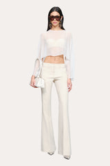 Ella Fit & Flare Pant | Elie Tahari CAMELLIA VEIL