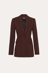 Zoë Fiamatto Blazer | Elie Tahari PORT WINE