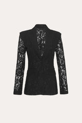 Fleur Lace Blazer | Elie Tahari BLACK
