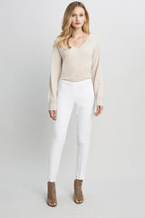 Marcia Pant | Elie Tahari Optic White
