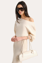 Yara Milano Knit Midi Dress | Elie Tahari IVORY