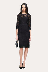 Roselle Midi Dress | Elie Tahari BLACK