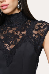 Seraphine Lace Dress | Elie Tahari BLACK