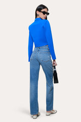Nolene Milano Sculpt Cropped Jacket | Elie Tahari COBALT BLUE