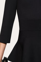 Milano Sculpt Contour Waist Top | Elie Tahari BLACK