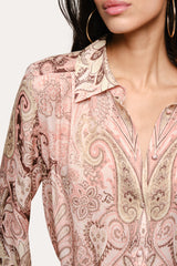 Annie Silk Blouse | Elie Tahari ARABESQUE PRINT
