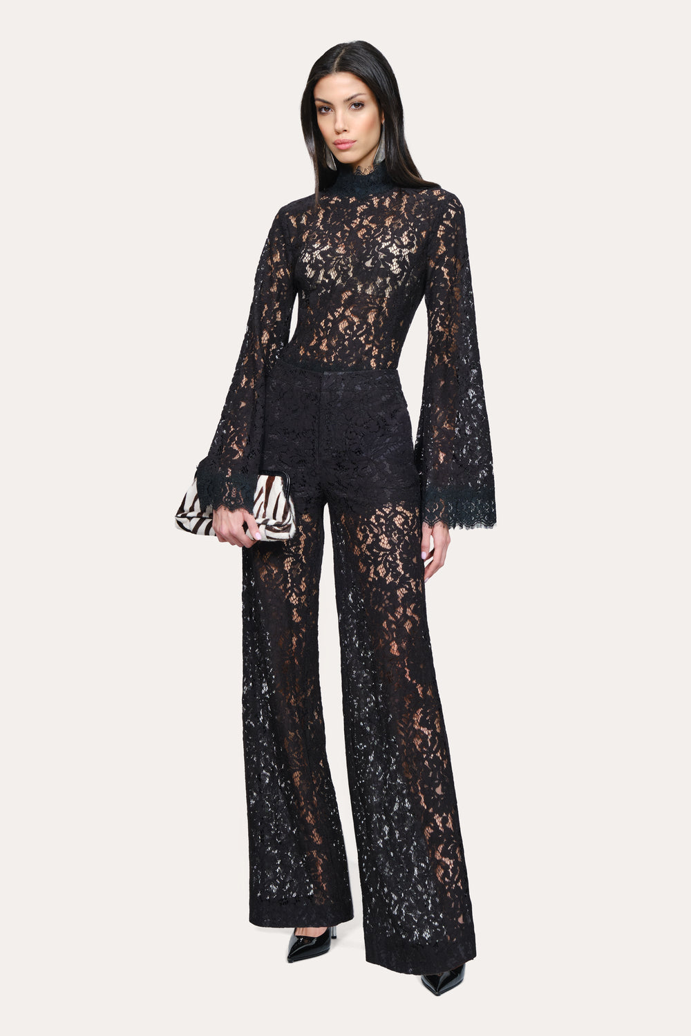 Isabella Lace Top | Elie Tahari BLACK