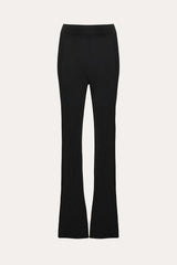 Roxanne Ribbed Flare Pant | Elie Tahari BLACK