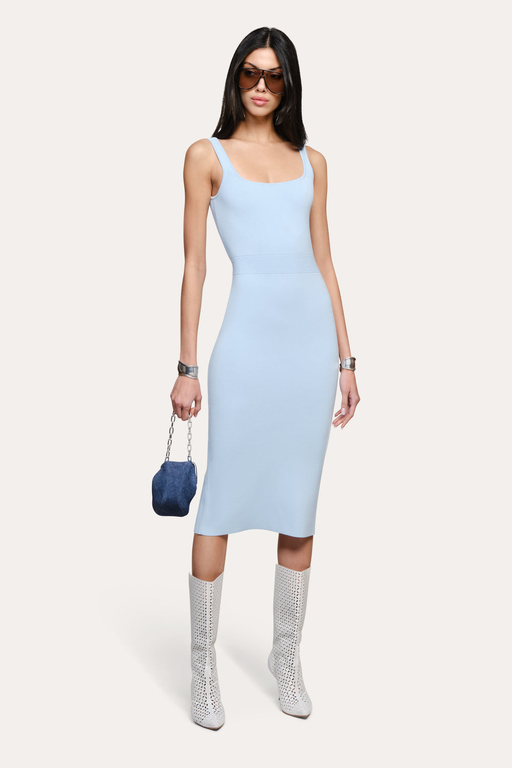 Mila Milano Sculpt Dress | Elie Tahari ICE BLUE