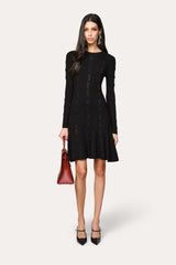 Silk Knitted Dress | Elie Tahari BLACK