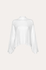 Overlay Two Piece Tube Top Sweater | Elie Tahari WHITE