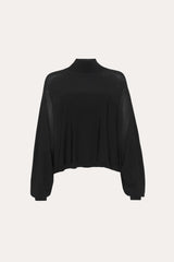Overlay Two Piece Tube Top Sweater | Elie Tahari BLACK