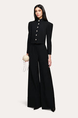 Twill Jacket | Elie Tahari BLACK