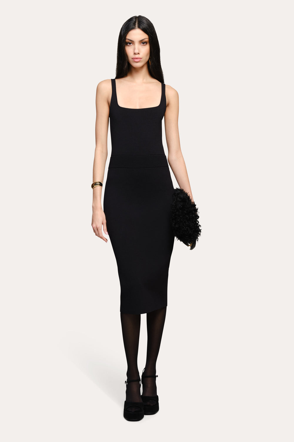 Mila Milano Sculpt Dress | Elie Tahari BLACK