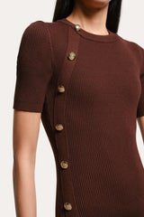 Bella Ribbed Dress | Elie Tahari SIENNA