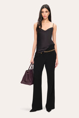 Silk Draped Camisole | Elie Tahari BLACK
