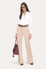 Silk Button Down Shirt | Elie Tahari FRESH PEARL