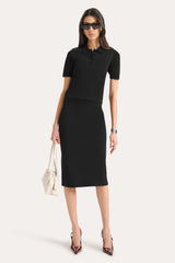 Skylar Milano Sculpt Pencil Skirt | Elie Tahari BLACK