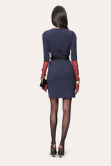 Double Knit Dress | Elie Tahari GALAXY NAVY