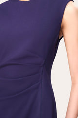 Erin Ruched Dress | Elie Tahari STORM BLUE