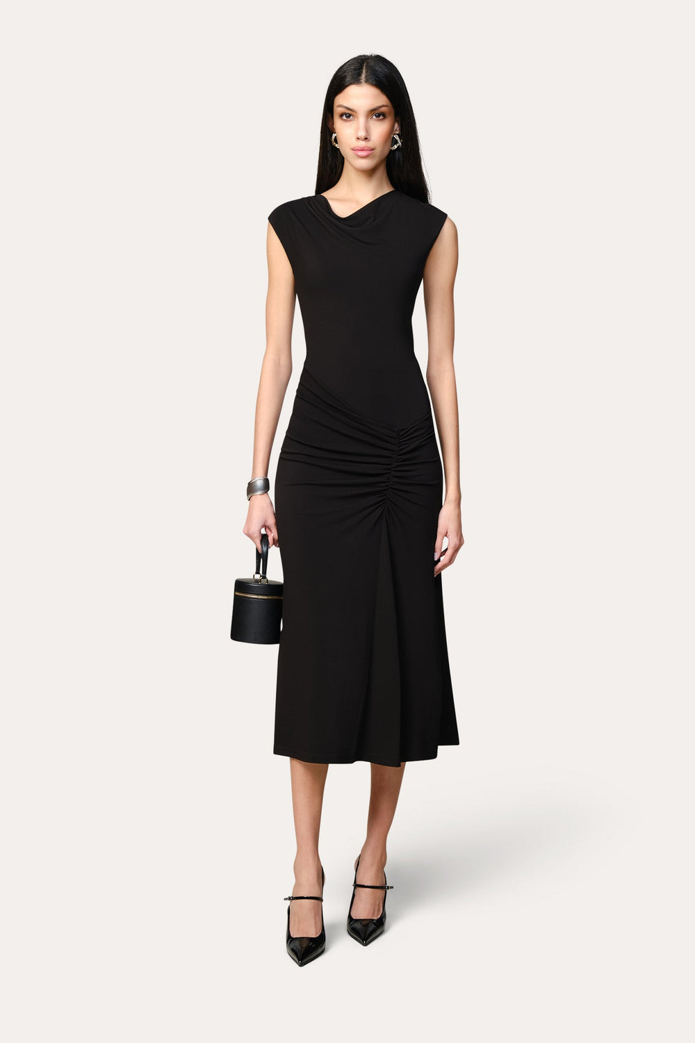 Matte Jersey Dress | Elie Tahari BLACK