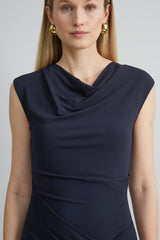 Matte Jersey Dress | Elie Tahari INDIGO