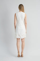 Lace Shift Dress | Elie Tahari FOAM