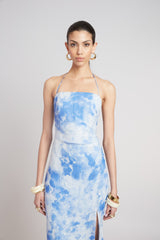 Oceana Silk Dress | Elie Tahari MULTI
