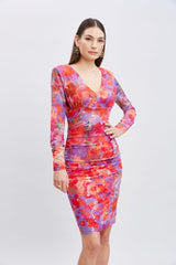 Bloomsbury Mesh Dress | Elie Tahari MULTI