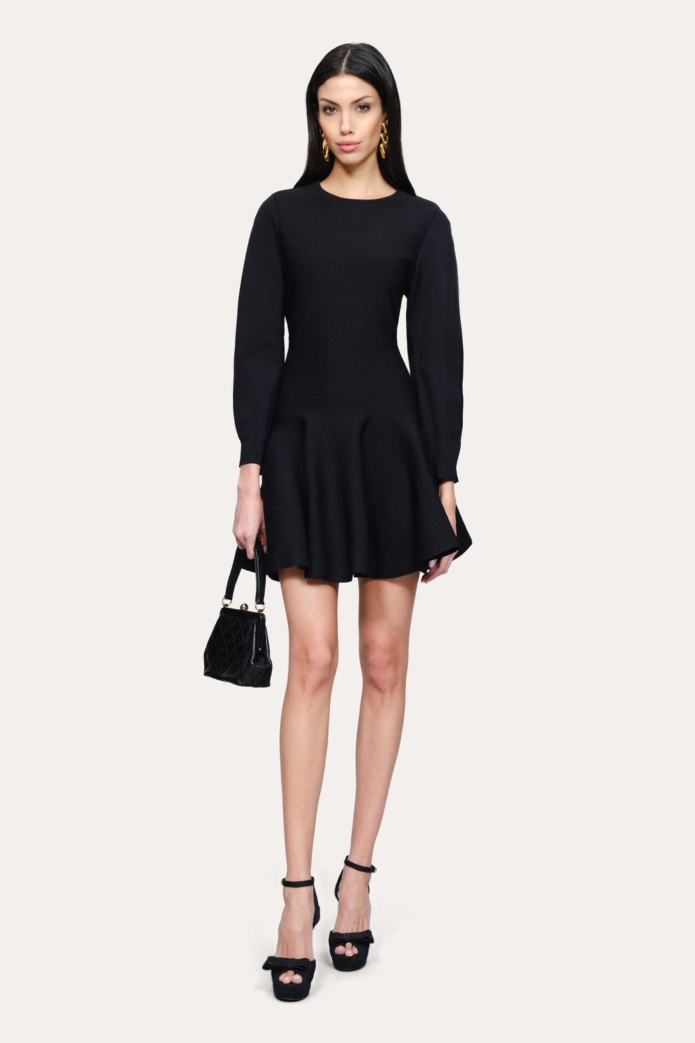 Milano Sculpt Dress | Elie Tahari BLACK