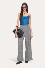 Silk Draped Camisole | Elie Tahari PACIFIC BLUE