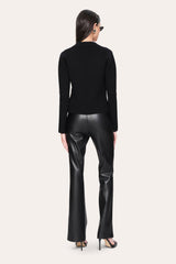 Lily Knit Jacket | Elie Tahari BLACK