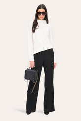 Pearl Cash-Wool Sweater | Elie Tahari SNOW