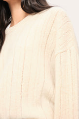 Cashmere Wool Pullover | Elie Tahari BEIGE