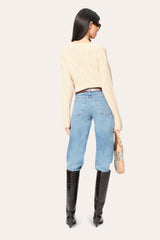 Cashmere Wool Pullover | Elie Tahari BEIGE