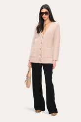 Boucle Merino Cardigan | Elie Tahari BUFF