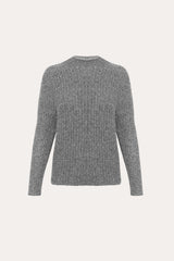 Metallic Sweater | Elie Tahari GREY-SILVER