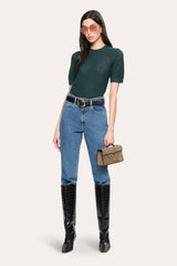 Maya Wool Sweater | Elie Tahari DARK WILLOW