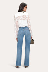 Embroidered Chiffon Shirt | Elie Tahari PEARL