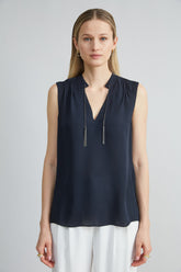 Silk Chain Shirt | Elie Tahari STARGAZER