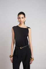 Gilded Top | Elie Tahari BLACK
