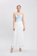Silk Satin Camisole | Elie Tahari MIST BLUE