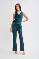 Satin Cowl Top | Elie Tahari JADITE