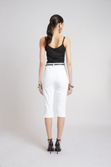 Metallic Knit Cami | Elie Tahari BLACK