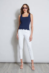 Scallop Hem Tank | Elie Tahari STARGAZER