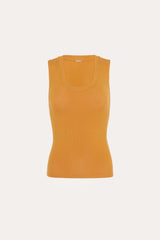 Rosie Rib Tank | Elie Tahari CARAMEL