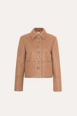 Double Face Jacket | Elie Tahari CAMEL