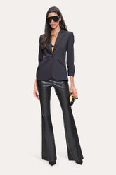 Cotton Panel Blazer | Elie Tahari BLACK